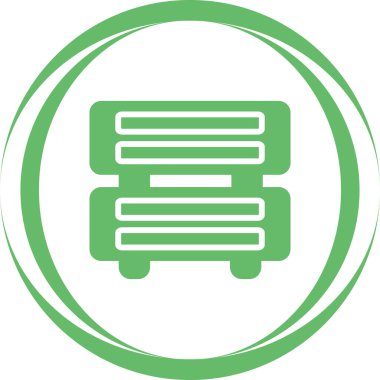 Sunucu web simgesi, vektör çizim