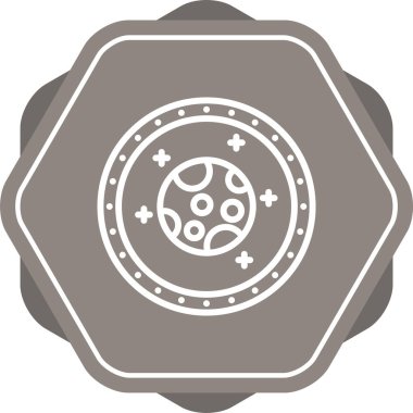 Lomboz. Web basit simgesi illüstrasyonu