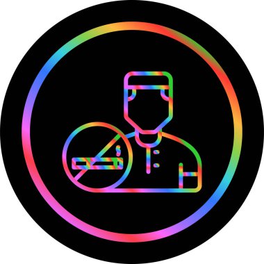 user icon, vector illustration simple design