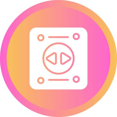 soket simgesi web basit illüstrasyon