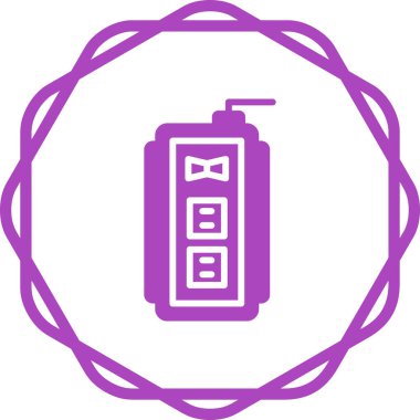 soket simgesi web basit illüstrasyon