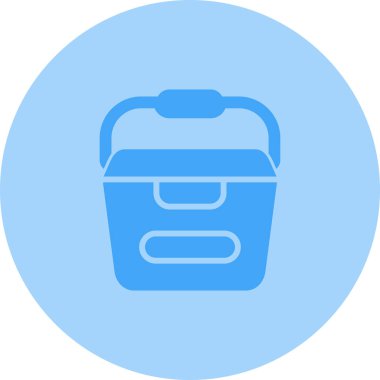 Taşınabilir su kabı vektör çizimi 