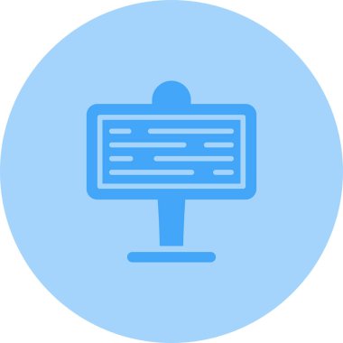 Tabela tahtası. Web simgesi vektör illüstrasyonu