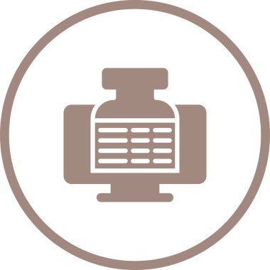 Bilgisayar web simge vektör çizim