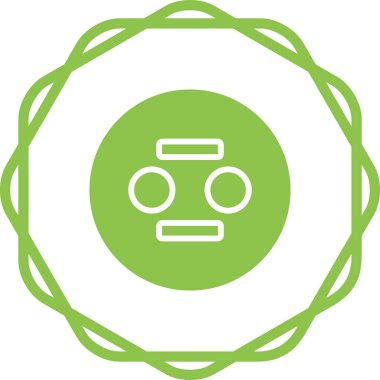 soket simgesi web basit illüstrasyon