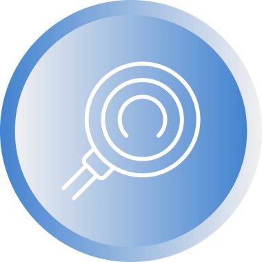  Kablosuz Şarj simgesi vektör çizimi 