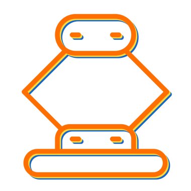 jack illüstrasyonunun vektör ağ simgesi 