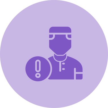 user icon, vector illustration simple design