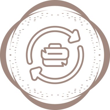 Düz Felaket Kurtarma 'nın vektör çizimi