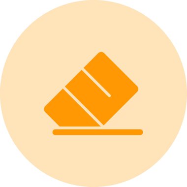 Kauçuk Simgesi, Beyaz Arkaplanda Vektör İllüstrasyonu 