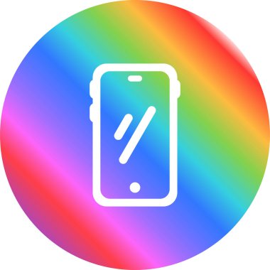 cep telefonu simgesi web illüstrasyonu