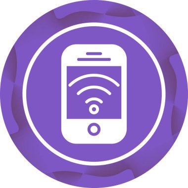 Kablosuz Bağlantı, Wi-Fi sinyal vektör simgesi