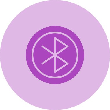 bluetooth web simge vektör çizim