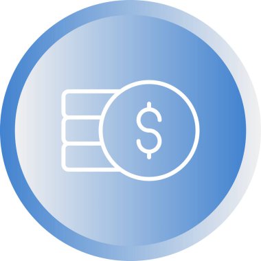 Bozukluklar. Web simgesi basit illüstrasyon