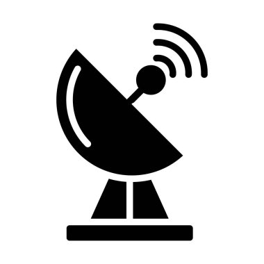 Radar. Web simgesi basit illüstrasyon