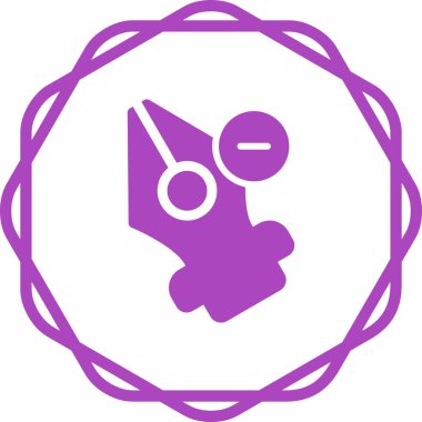 Kalem aracı imleci. Vektör bilgisayar grafikleri. Tasarımcı veya çizer için yol simgesi