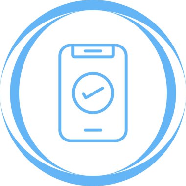 Tamamlanmış görev, işaretleme simgesi, vektör illüstrasyonunu kontrol et