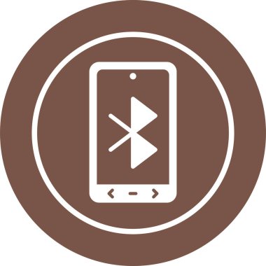 bluetooth web simge vektör çizim