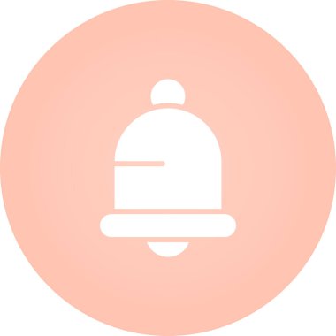 Çan simgesi web basit illüstrasyon