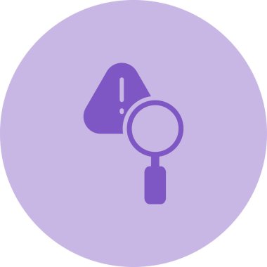 Araştırma simgesinin vektör illüstrasyonu