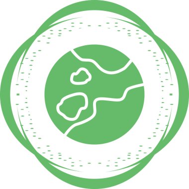 Küresel simge vektör illüstrasyonu 