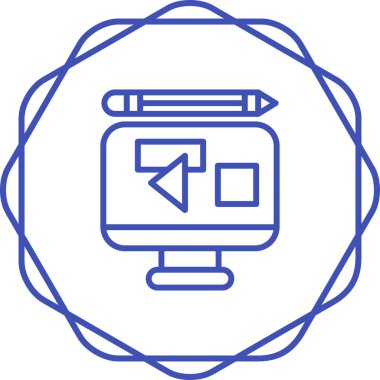 Prototip Simgesi, Vektör İllüstrasyonu 