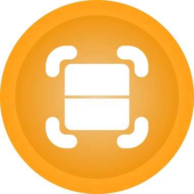 Tarayıcı. Web simgesi basit illüstrasyon