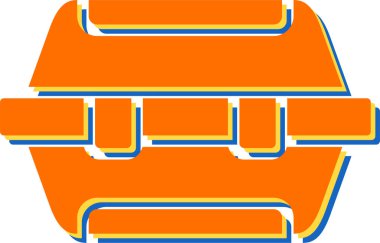 Alet çantası. Web simgesi basit tasarım 