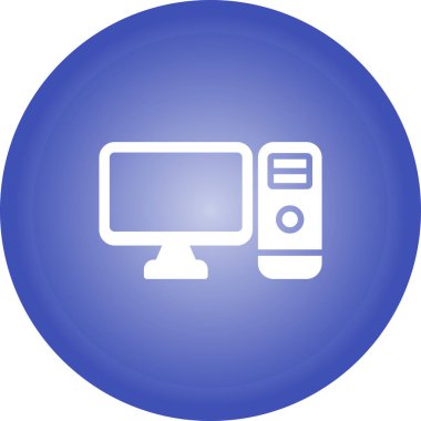 Bilgisayar web simge vektör çizim