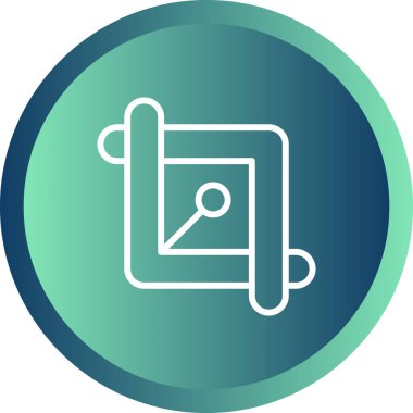 Ekin. Web simgesi basit illüstrasyon