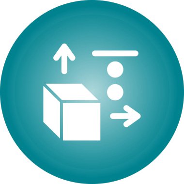 3B tasarım web simgesi, vektör illüstrasyonu