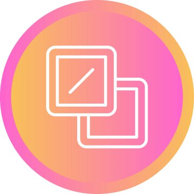 Önplan web simgesi, vektör illüstrasyonu