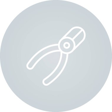 Pense modern simgesinin vektör illüstrasyonu  