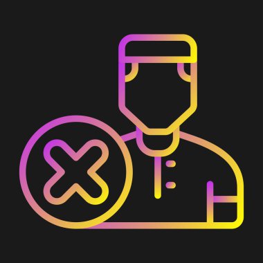 user icon, vector illustration simple design