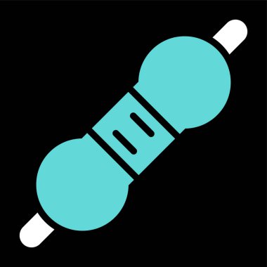 Direnç Ağı ikon vektör çizimi