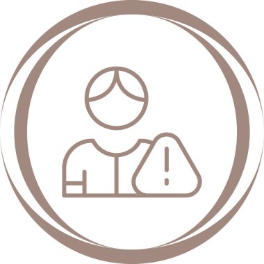 Başarısız ağ simgesi, vektör illüstrasyonu