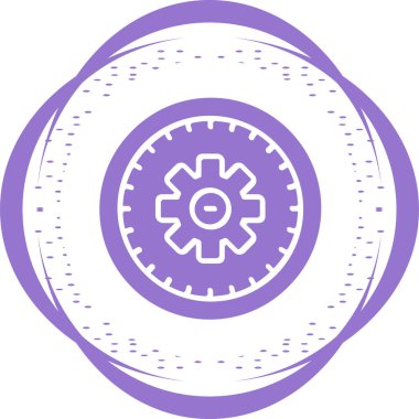 zaman yönetimi simgesi, vektör illüstrasyonu