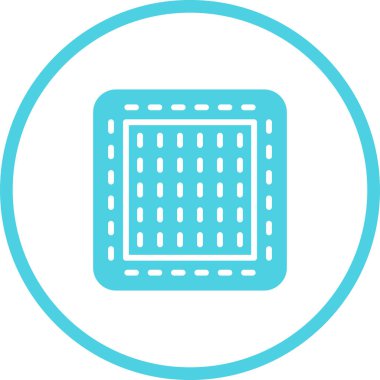 Anakart. Web simgesi basit illüstrasyon