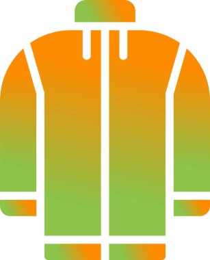 Örtü ceketli web vektör simgesi