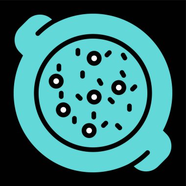 Güveç. Web simgesi basit illüstrasyon