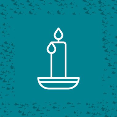  Acil mum ağı ikon vektör illüstrasyonu 