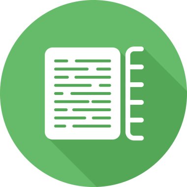 Belge İndeksleme simgesi vektör çizimi