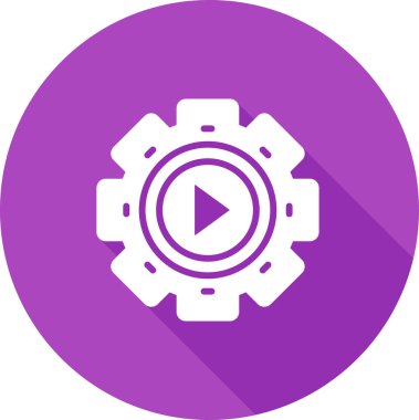 Çokluortam Seçenek video vektör illüstrasyonu 