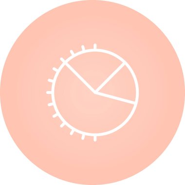 İstatistik web simgesi, basit vektör illüstrasyon istatistikleri