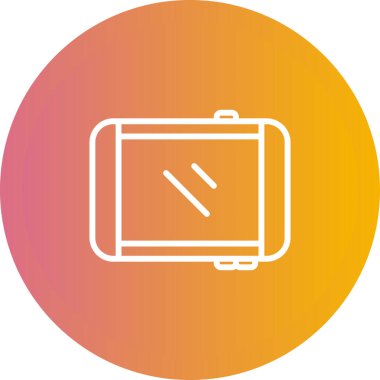 Tablet modern simgesinin vektör illüstrasyonu