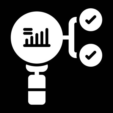 vector illustration of Prescriptive Analytics icon clipart