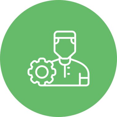 user icon, vector illustration simple design