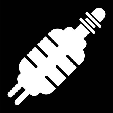 Jack Connector simgesi, vektör illüstrasyonu