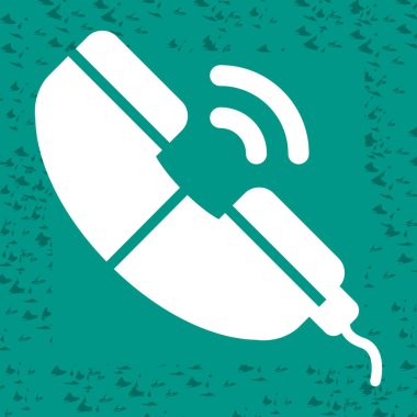 vector illustration of Satellite Phone icon clipart