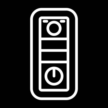 masaüstü web simgesi vektör çizimi